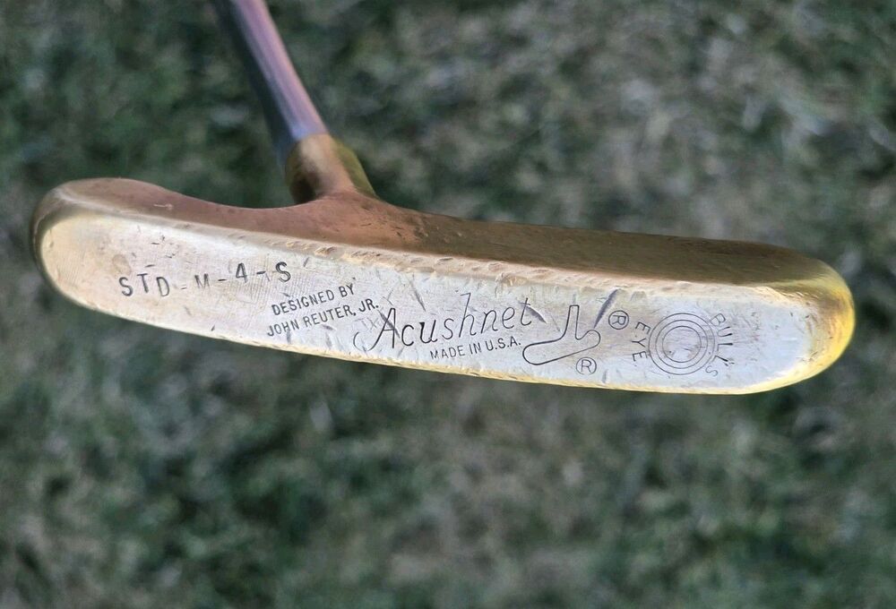 Acushnet Bullseye - STD-M-4-S Bullseye Putter Vintage 34" New Grip J Reuter Jr.